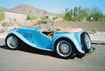 MG TC Supercharged Roadster 1949 года